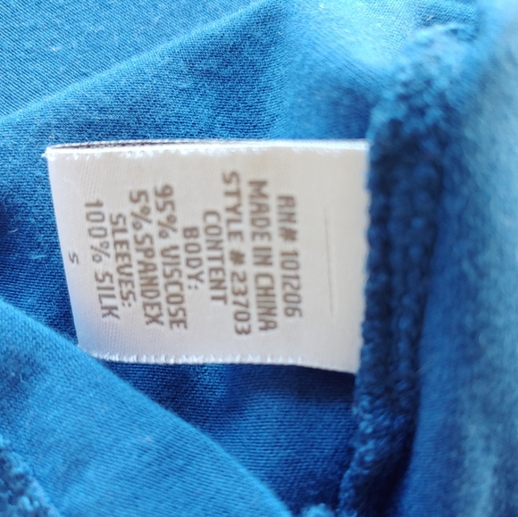 Soft Surroundings half sleeve top - Picture 5 of 6